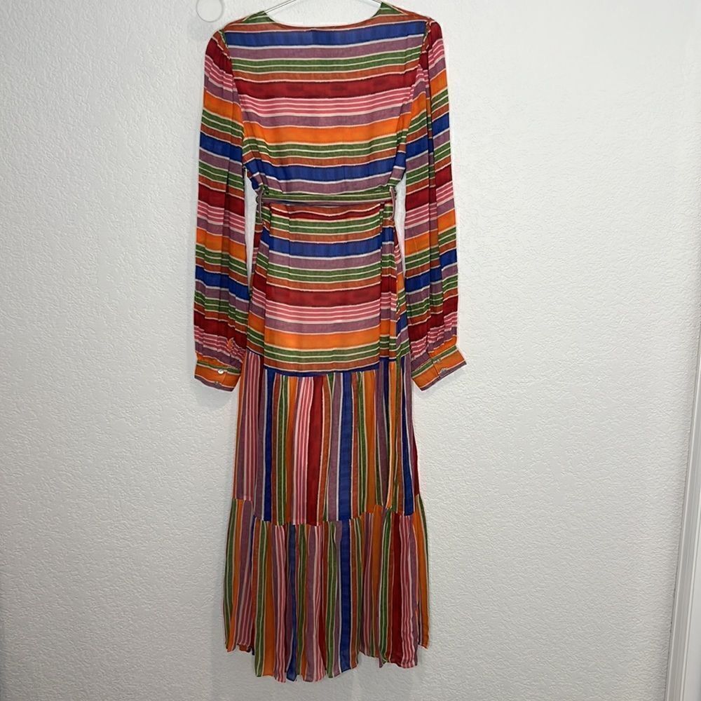 NWT Farm Rio Anthropologie Farm Rio Luana Maxi Dress Small - Picture 8 of 16